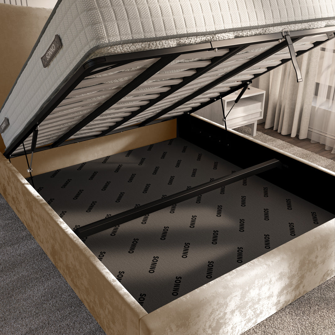 Cairo Upholstered Ottoman Bed
