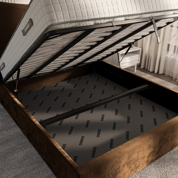 Cairo Upholstered Ottoman Bed