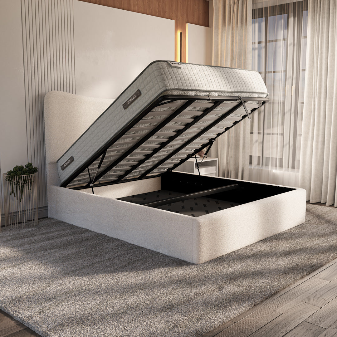 Cairo Upholstered Ottoman Bed