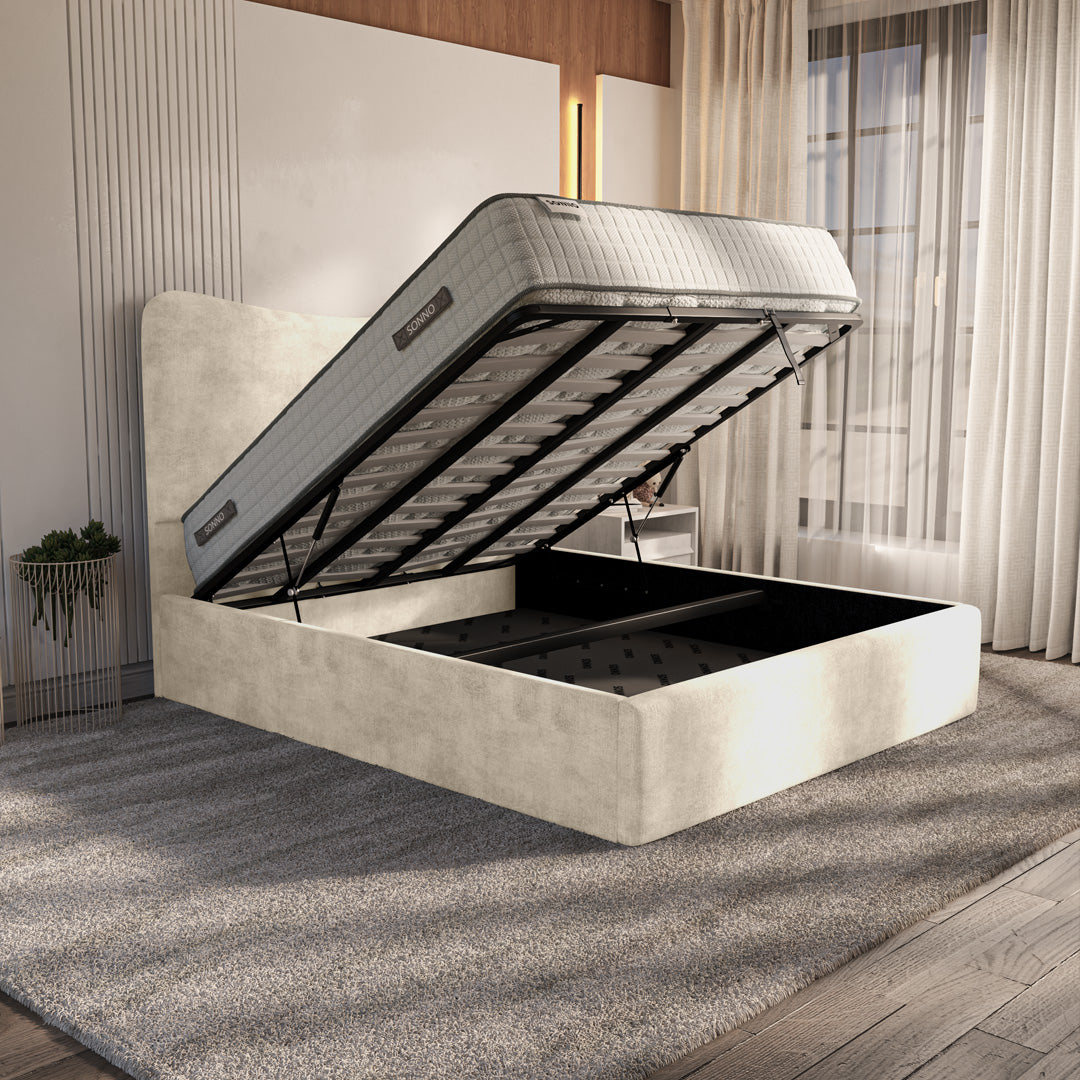 Cairo Upholstered Ottoman Bed
