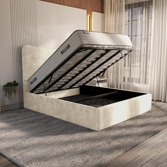 Cairo Upholstered Ottoman Bed