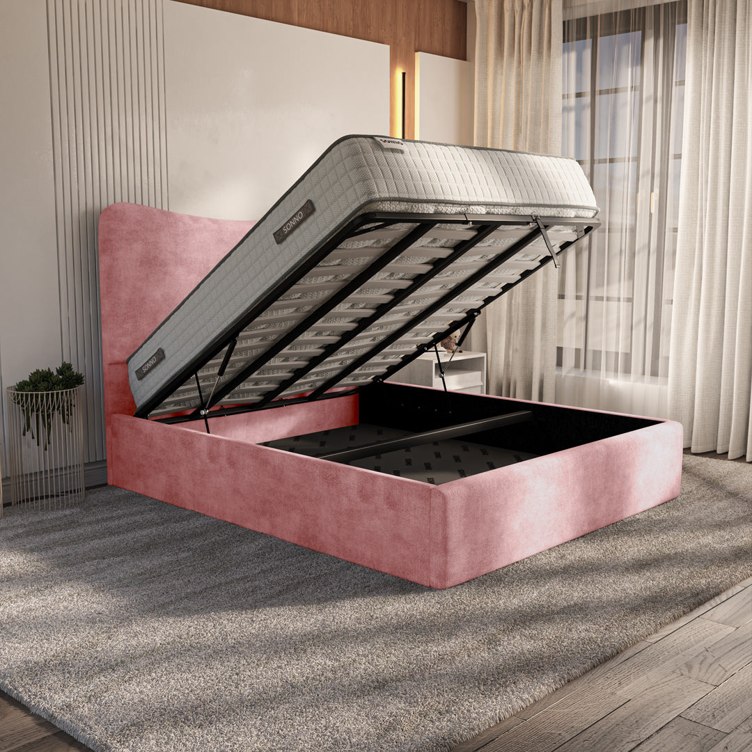 Cairo Upholstered Ottoman Bed