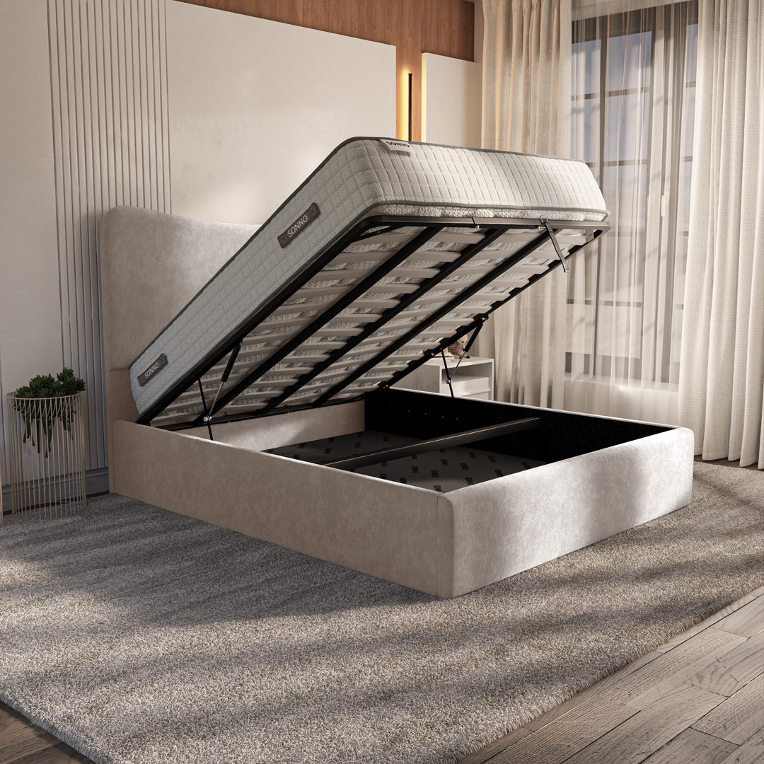 Cairo Upholstered Ottoman Bed