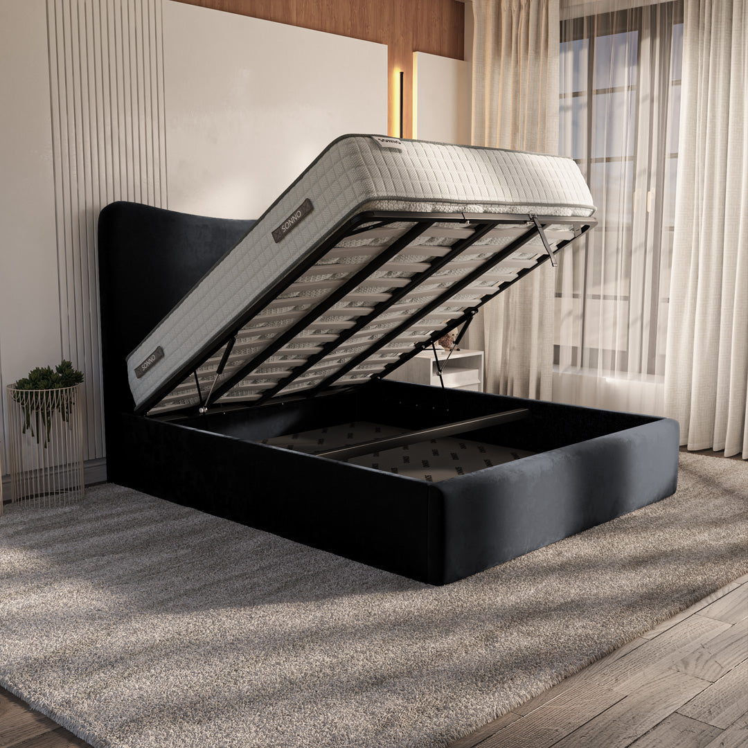 Cairo Upholstered Ottoman Bed