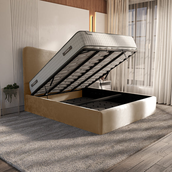 Cairo Upholstered Ottoman Bed