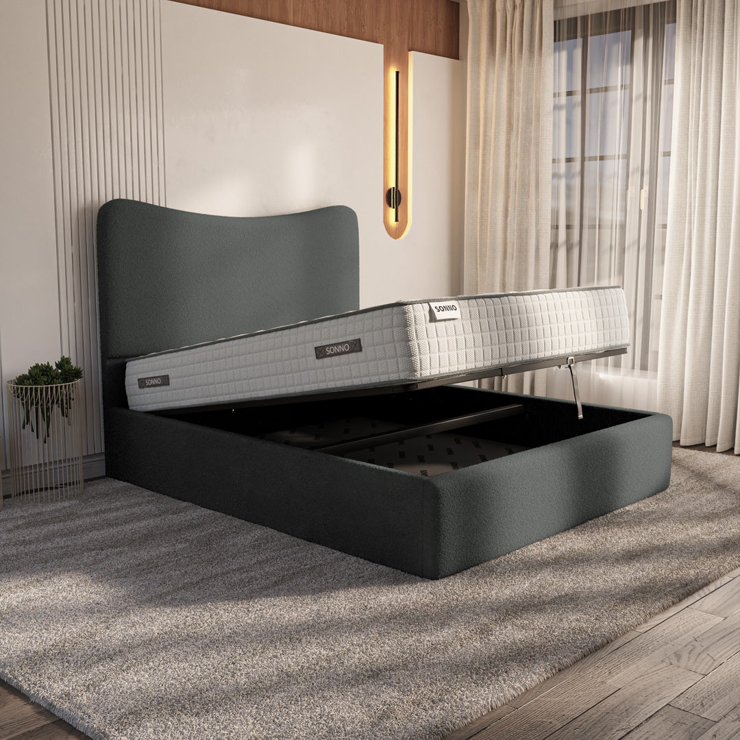 Cairo Upholstered Ottoman Bed