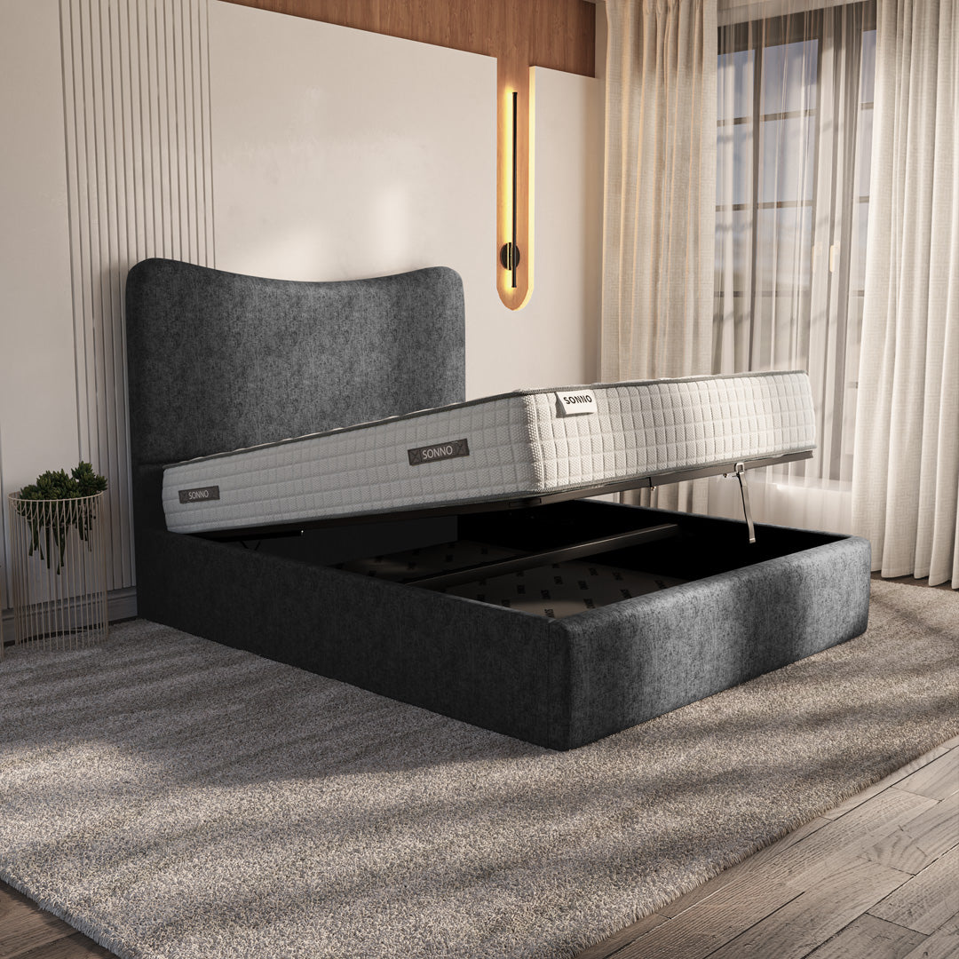 Cairo Upholstered Ottoman Bed