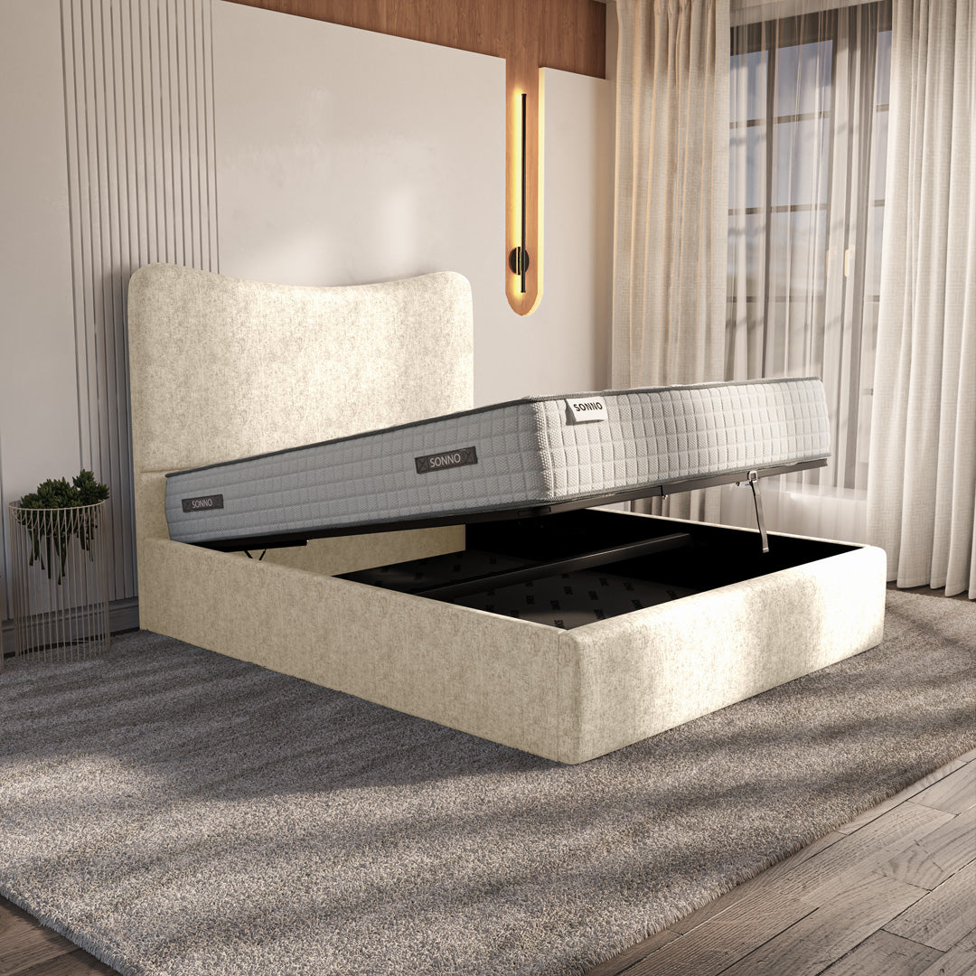 Cairo Upholstered Ottoman Bed