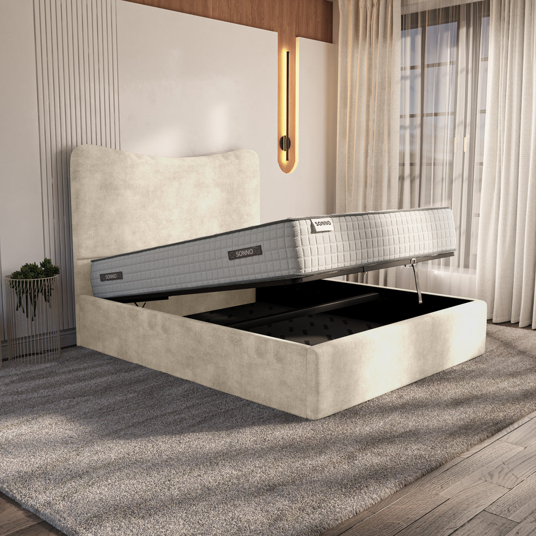 Cairo Upholstered Ottoman Bed