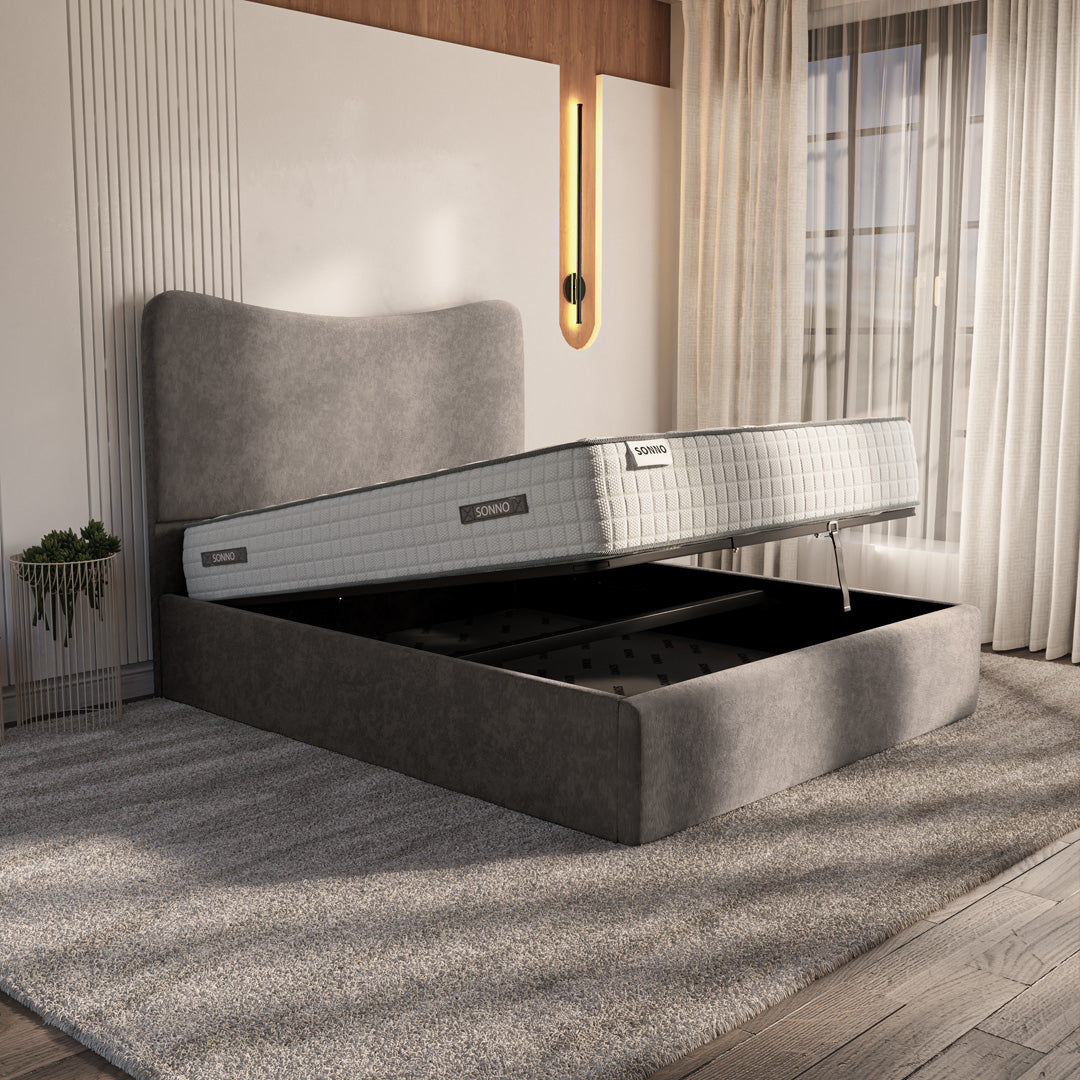 Cairo Upholstered Ottoman Bed