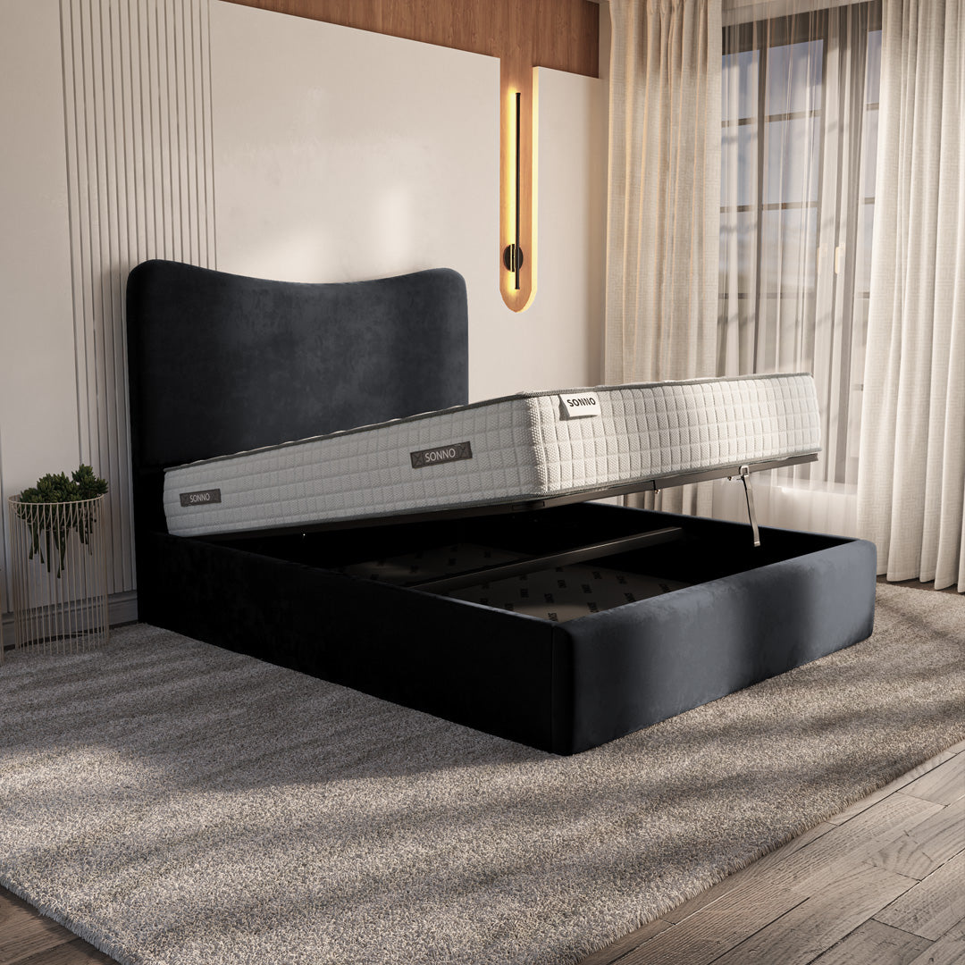 Cairo Upholstered Ottoman Bed
