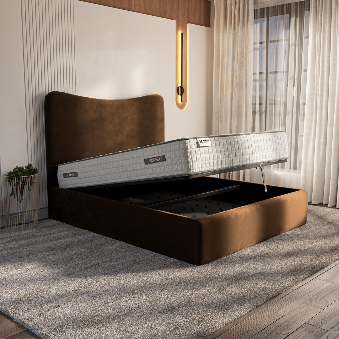 Cairo Upholstered Ottoman Bed