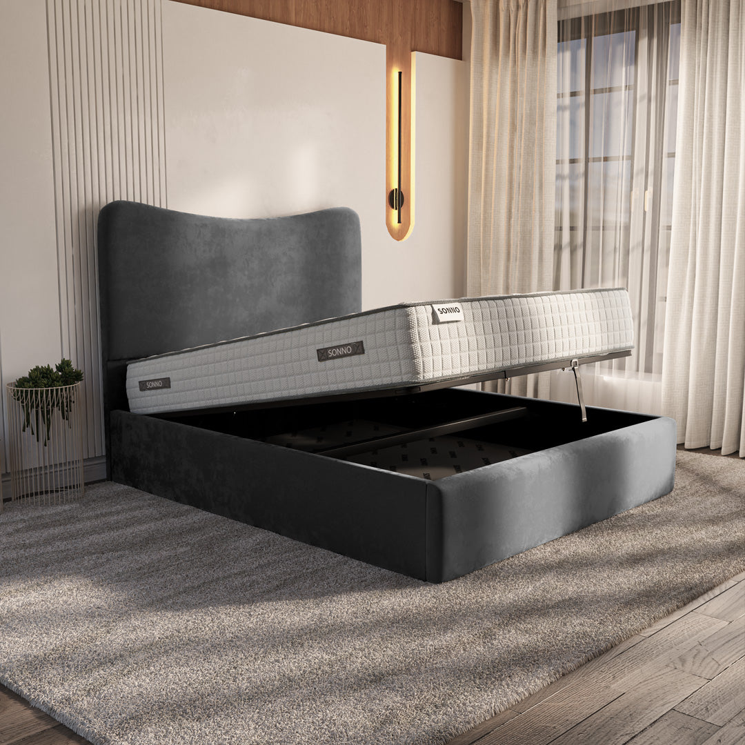Cairo Upholstered Ottoman Bed
