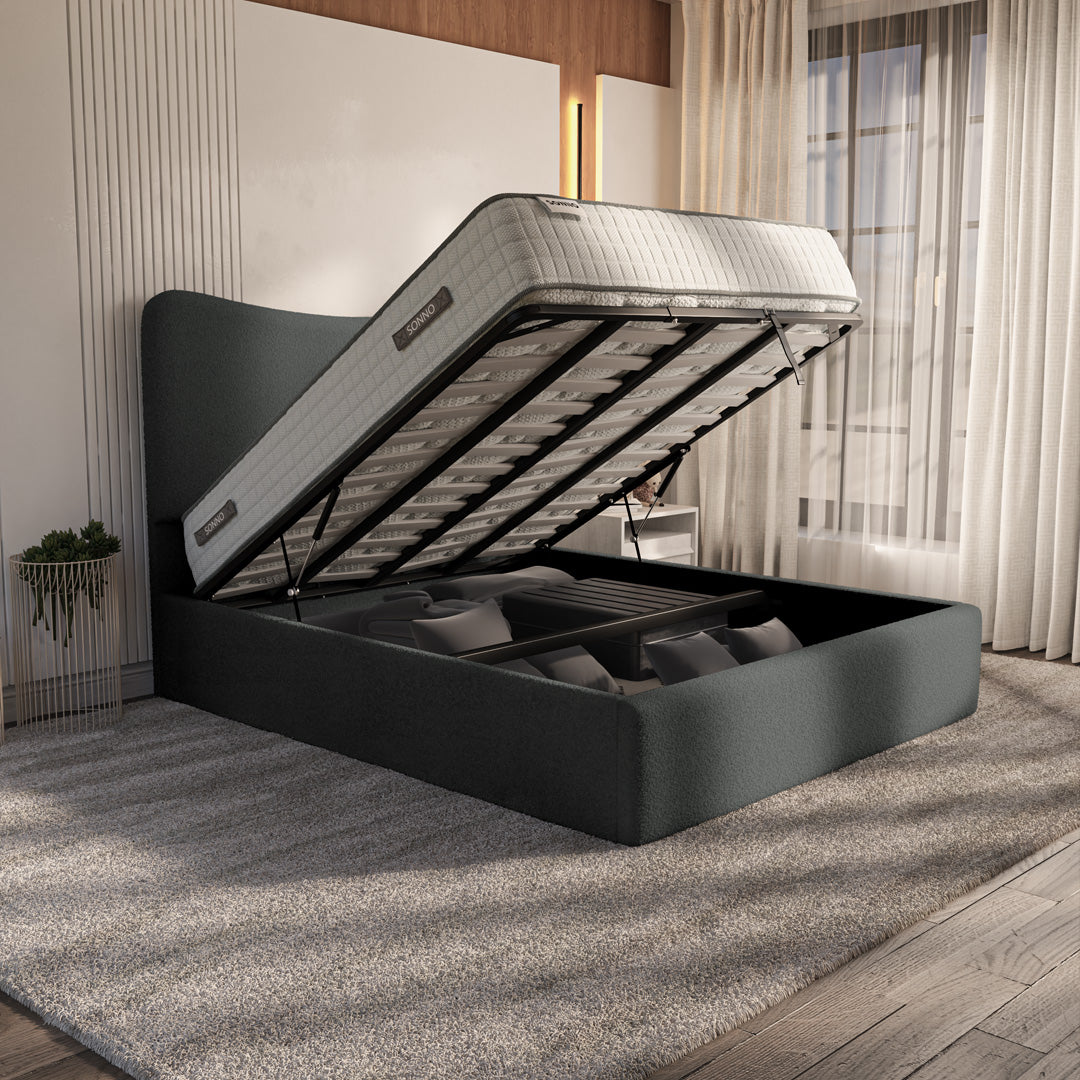 Cairo Upholstered Ottoman Bed