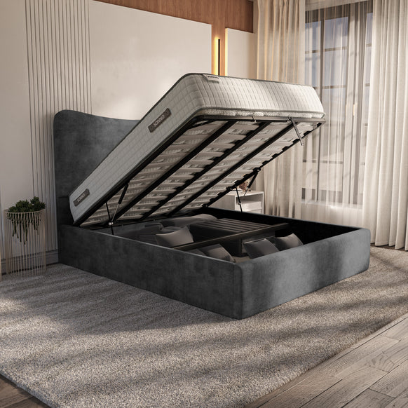 Cairo Upholstered Ottoman Bed