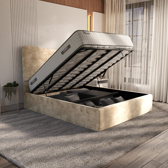 Cairo Upholstered Ottoman Bed