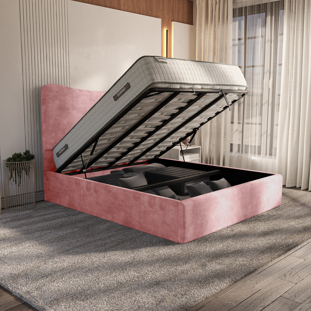 Cairo Upholstered Ottoman Bed