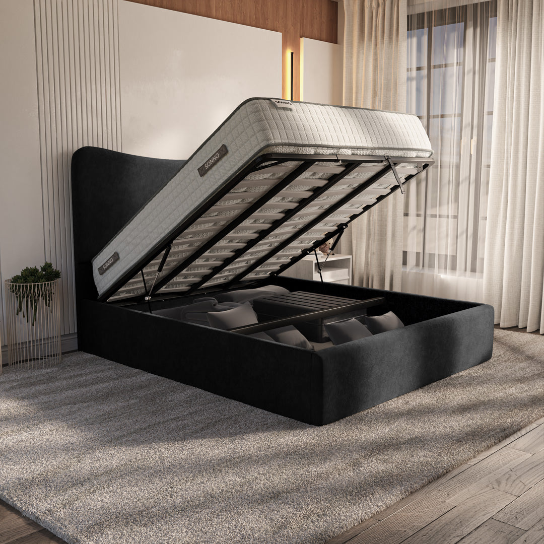 Cairo Upholstered Ottoman Bed