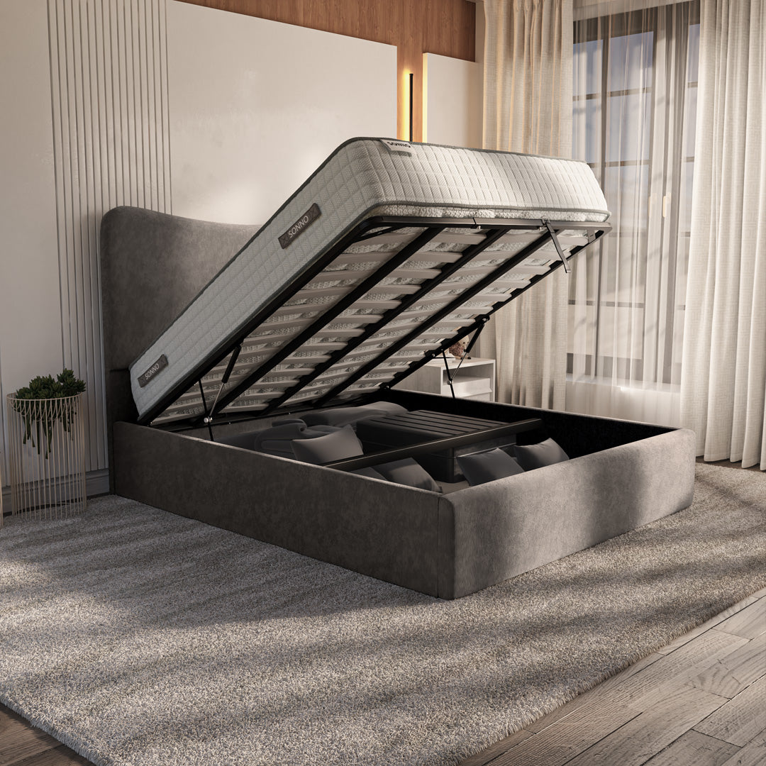 Cairo Upholstered Ottoman Bed