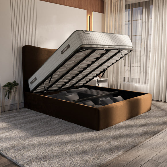 Cairo Upholstered Ottoman Bed