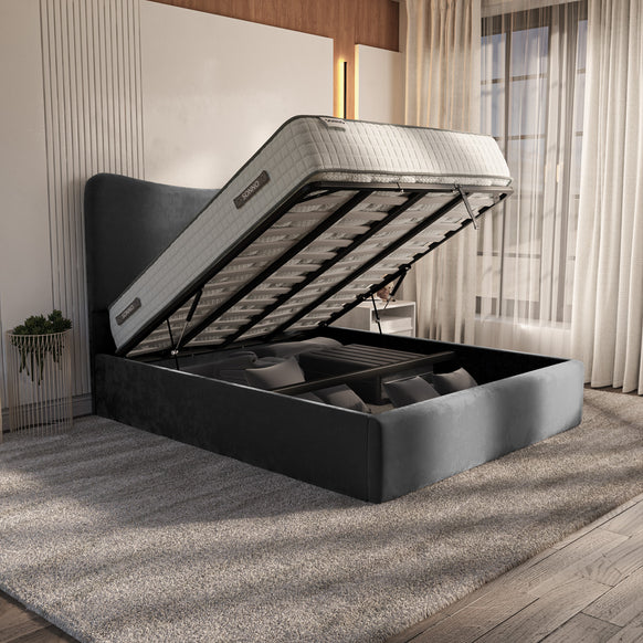 Cairo Upholstered Ottoman Bed
