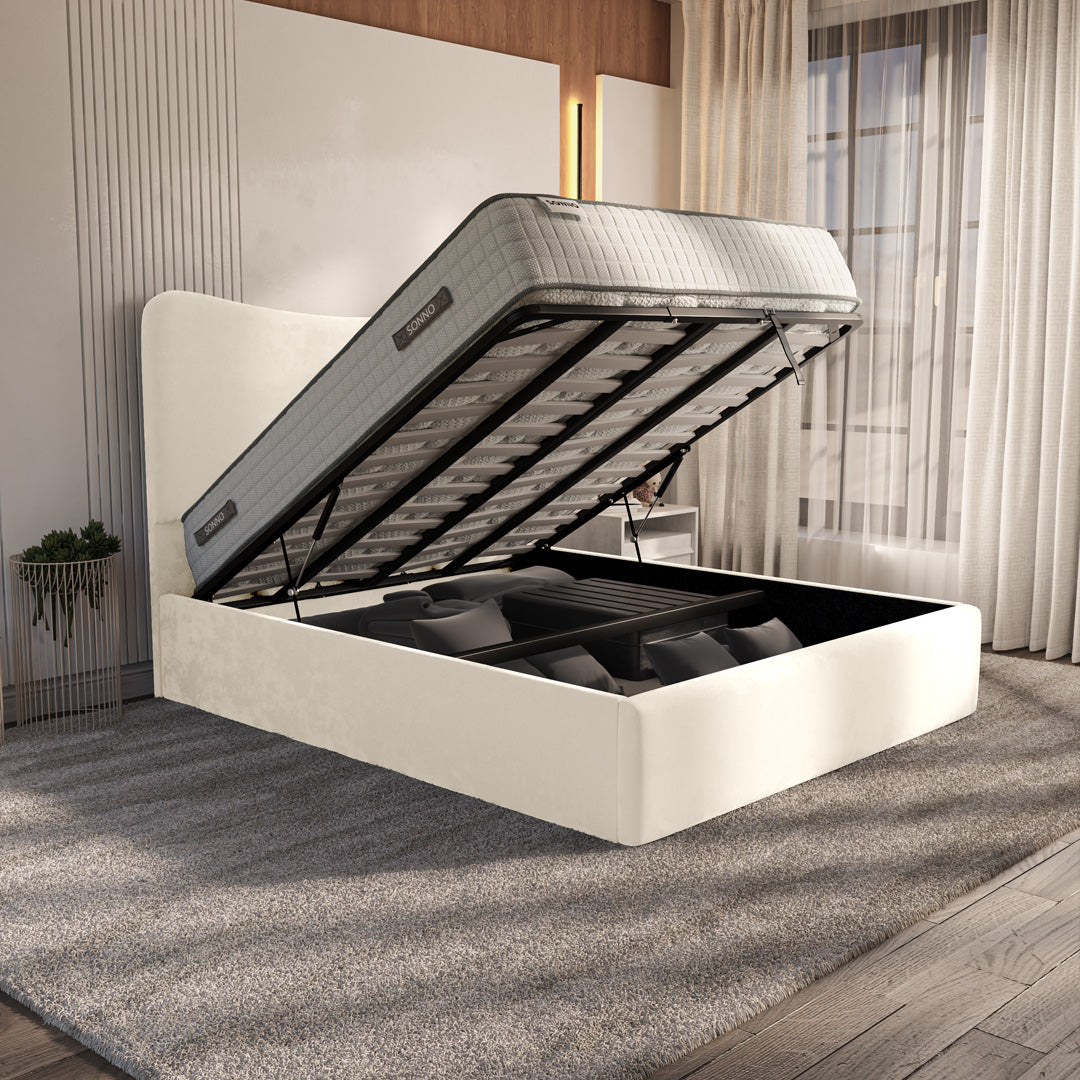 Cairo Upholstered Ottoman Bed