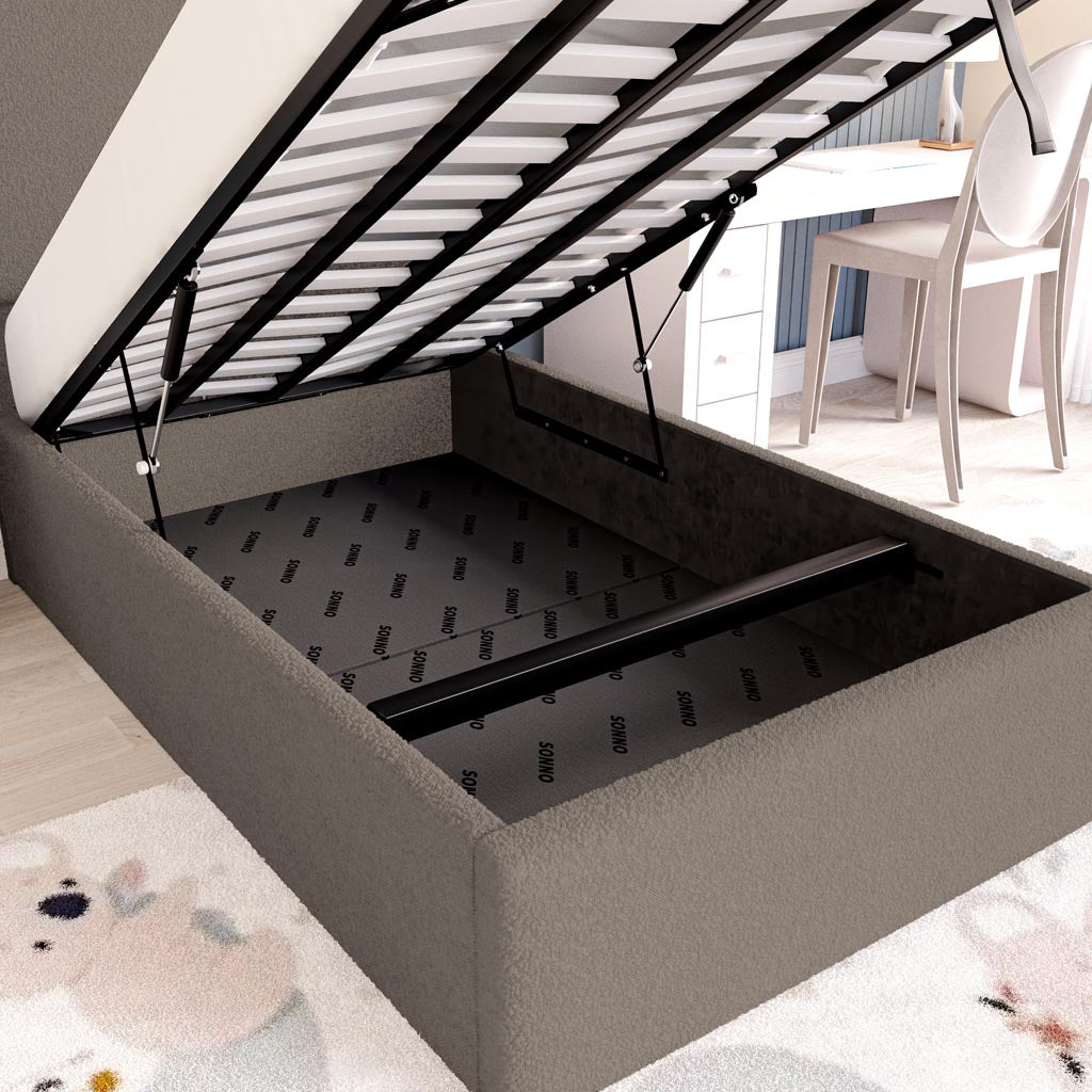 Cairo Kids Upholstered Ottoman Bed