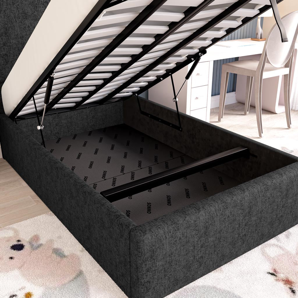 Cairo Kids Upholstered Ottoman Bed