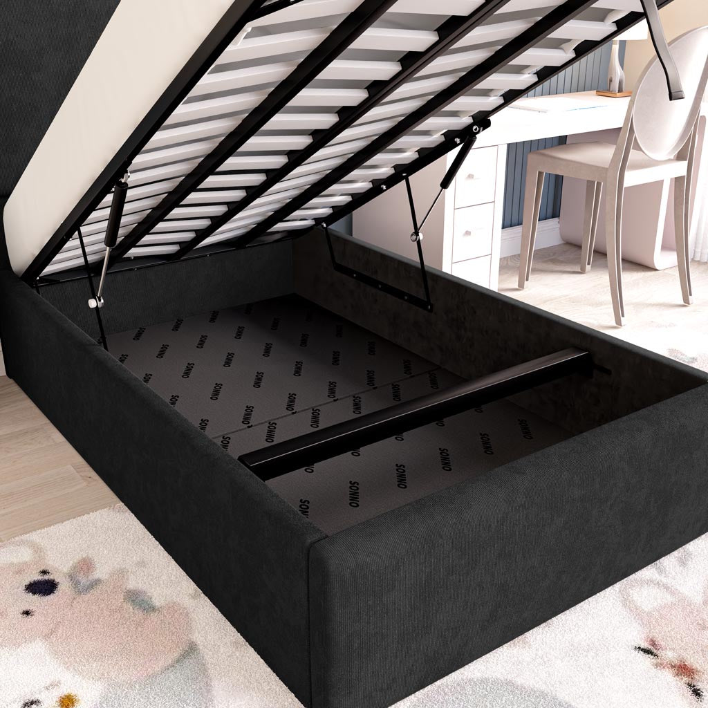 Cairo Kids Upholstered Ottoman Bed