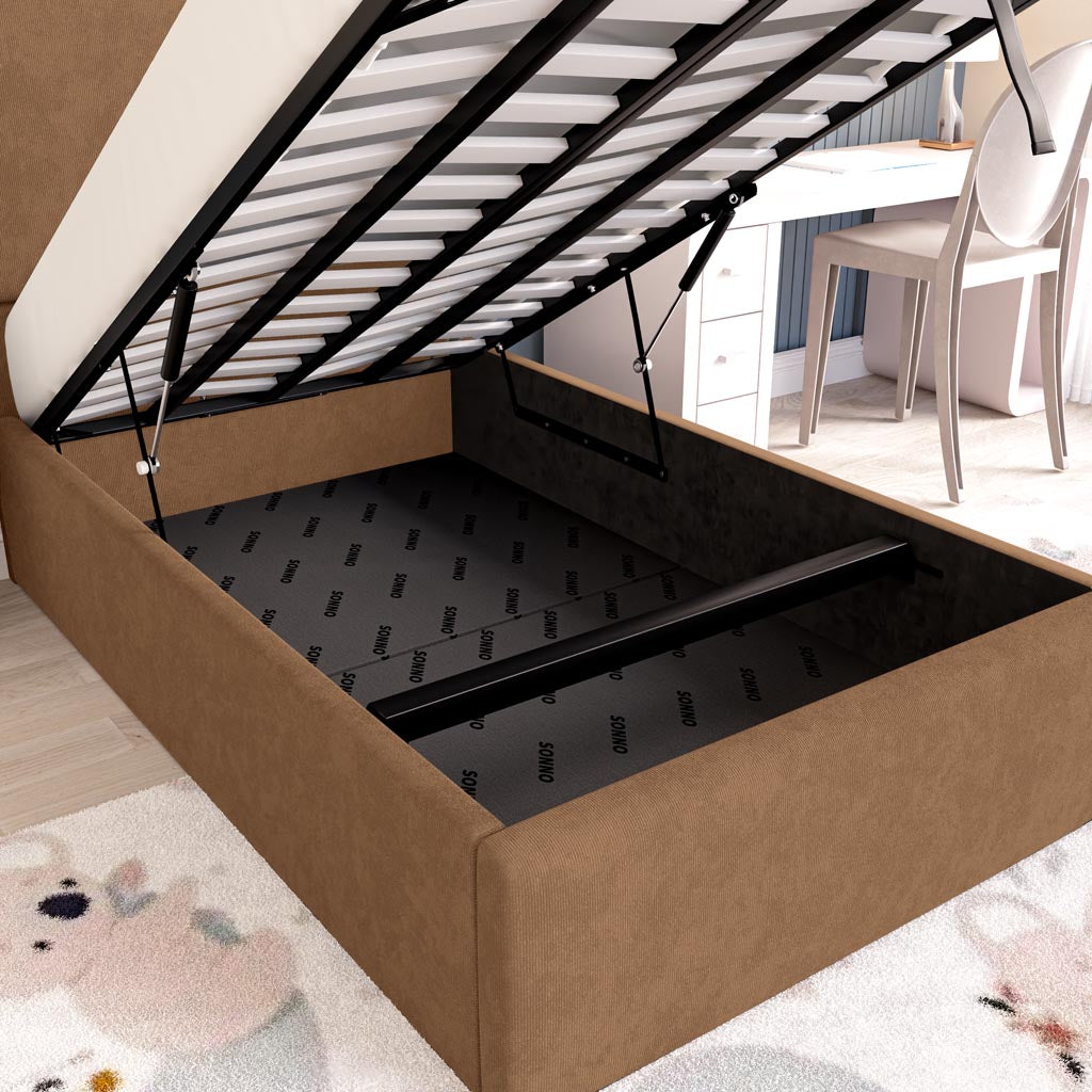 Cairo Kids Upholstered Ottoman Bed