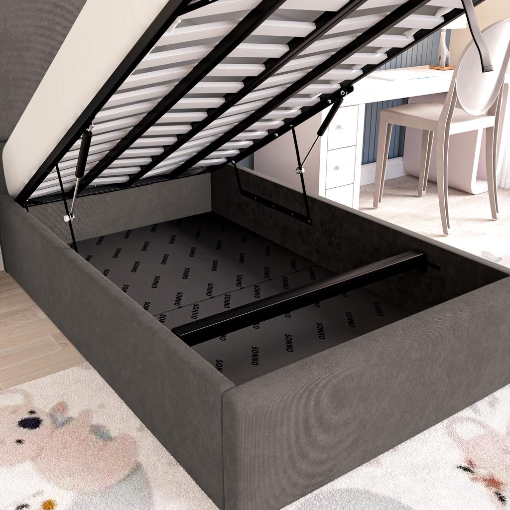 Cairo Kids Upholstered Ottoman Bed