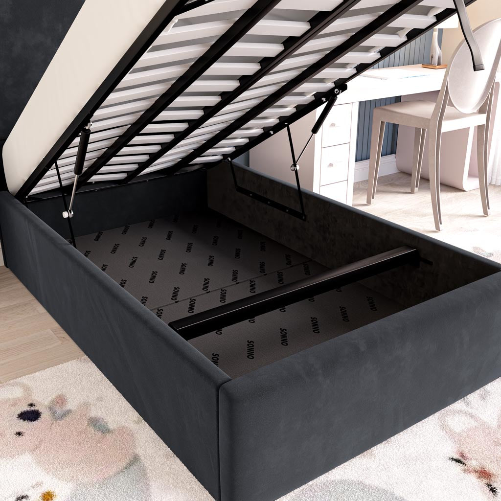 Cairo Kids Upholstered Ottoman Bed