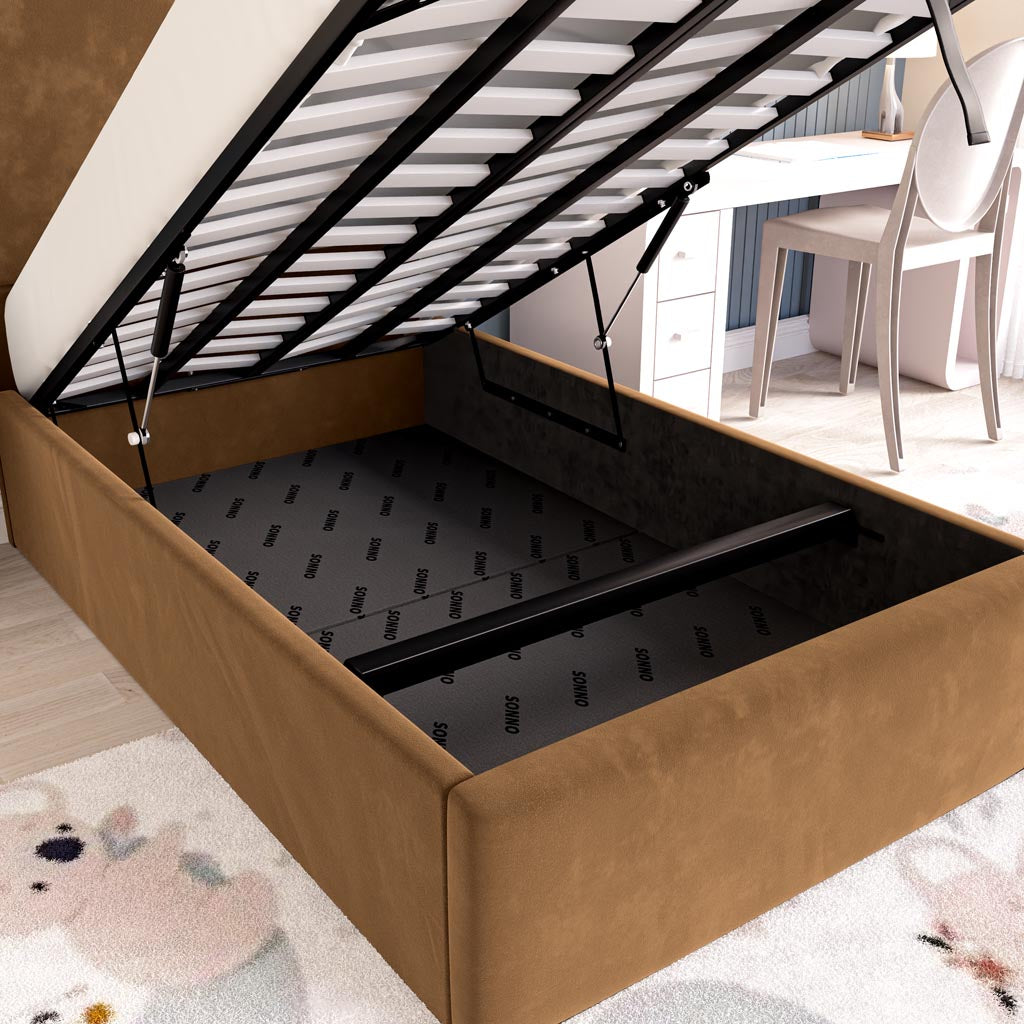 Cairo Kids Upholstered Ottoman Bed