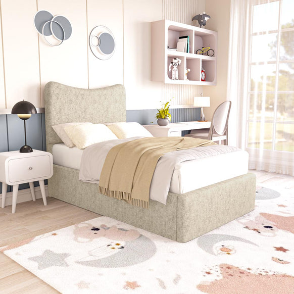 Cairo Kids Upholstered Ottoman Bed