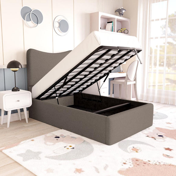 Cairo Kids Upholstered Ottoman Bed