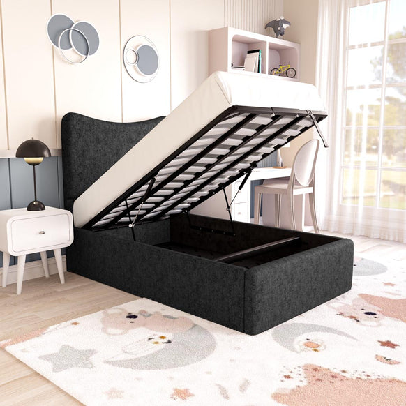 Cairo Kids Upholstered Ottoman Bed
