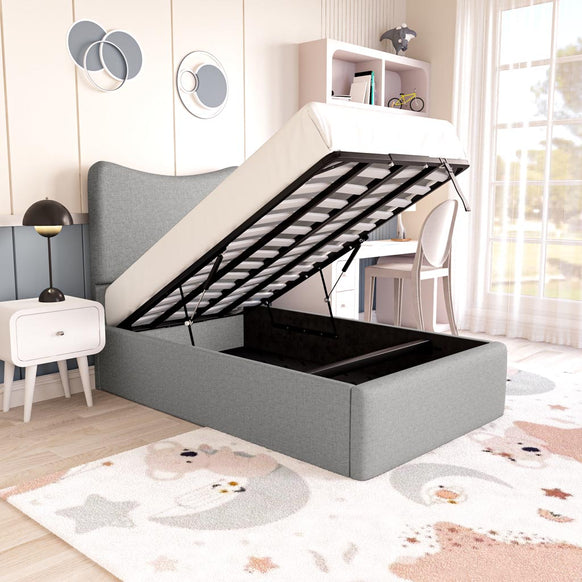 Cairo Kids Upholstered Ottoman Bed