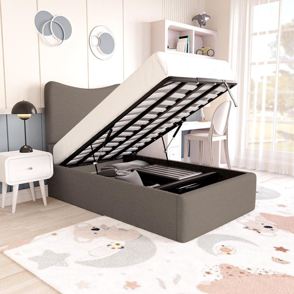 Cairo Kids Upholstered Ottoman Bed