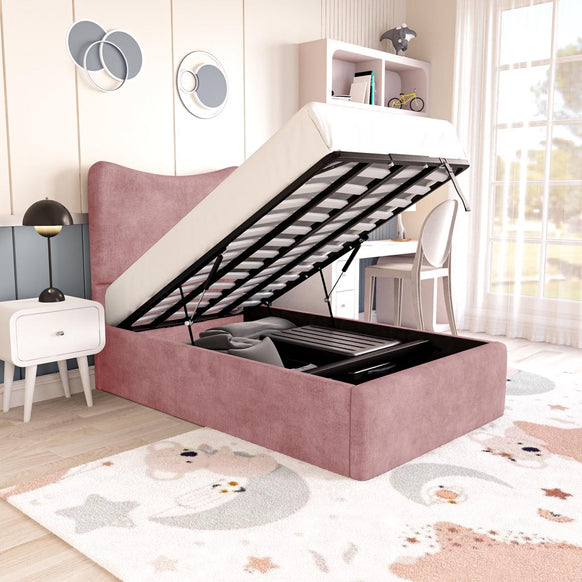 Cairo Kids Upholstered Ottoman Bed