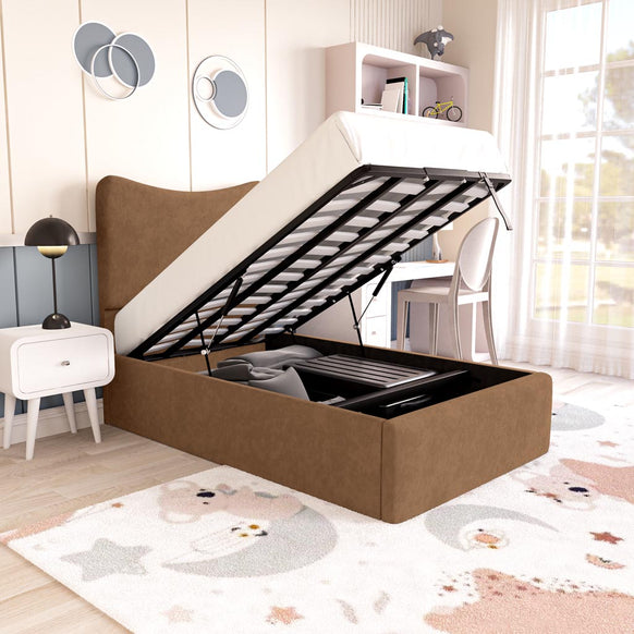 Cairo Kids Upholstered Ottoman Bed