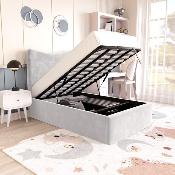 Cairo Kids Upholstered Ottoman Bed