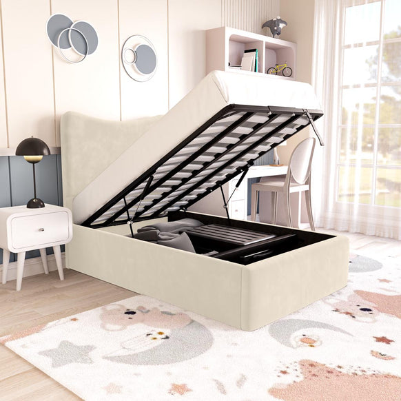 Cairo Kids Upholstered Ottoman Bed