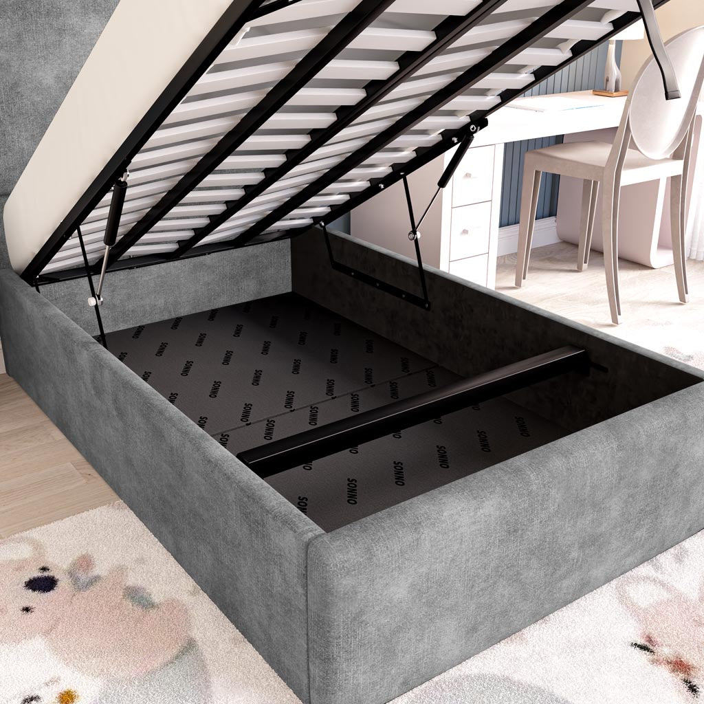 Cairo Kids Upholstered Ottoman Bed