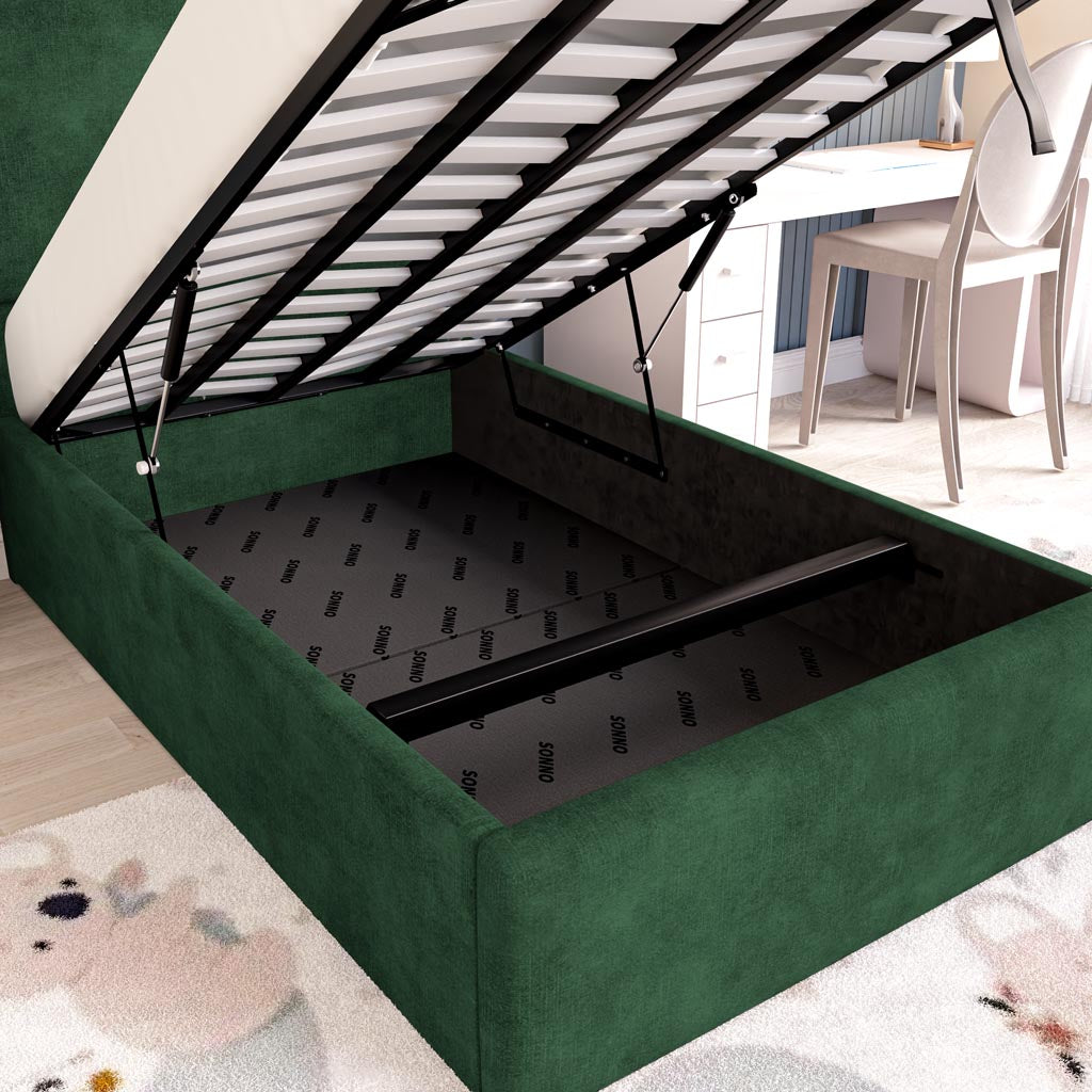 Cairo Kids Upholstered Ottoman Bed