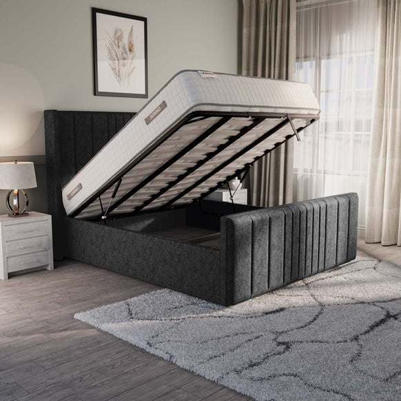 Cambridge Upholstered Ottoman Bed