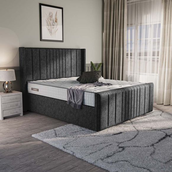 Cambridge Upholstered Ottoman Bed