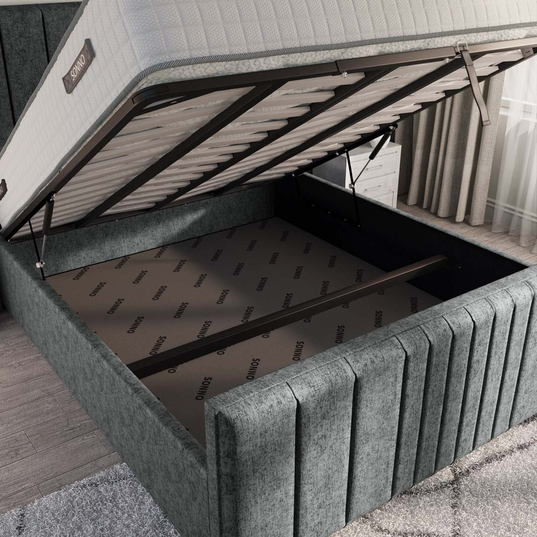 Cambridge Upholstered Ottoman Bed