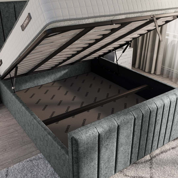 Cambridge Upholstered Ottoman Bed