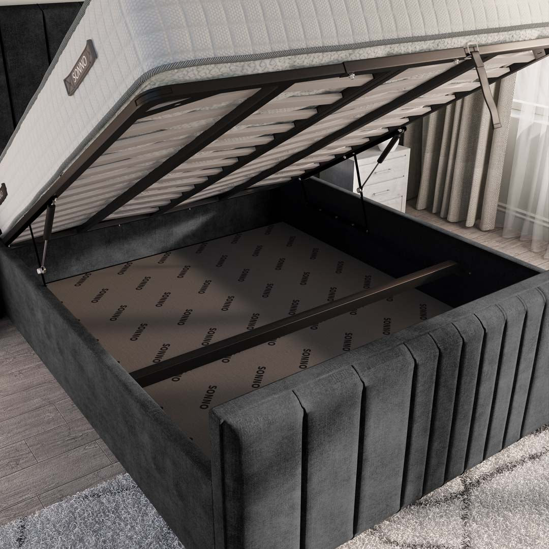 Cambridge Upholstered Ottoman Bed