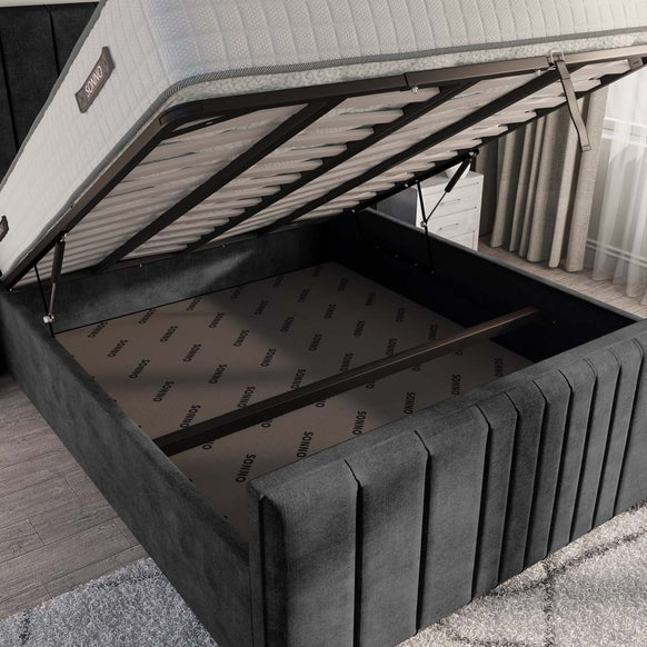 Cambridge Upholstered Ottoman Bed